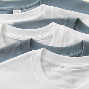 T-shirts personnalisés pour hommes, coupe oversize, épaules tombantes, col côtelé noir, 100% coton de haute qualité, streetwear pour homme - Product Image 4