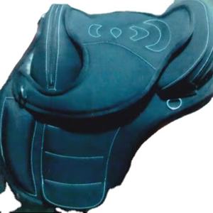 Silla de Montar Western Premium Marrón, Negra y Roja para Caballos de Trail y Pleasure, Excelente Resistencia, Kanpur, India - Product Image 1