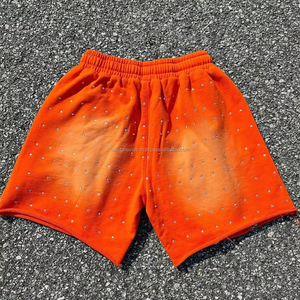 Pantalones cortos de cintura media para hombre personalizados 100% algodón patrón sólido ropa informal SUMINISTRO DE FÁBRICA DE Pakistán - Product Image 6