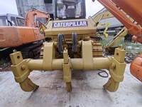 Bulldozer CAT D6G d'occasion, bulldozer sur chenilles Caterpillar D6G d'origine avec lame droite, bon état, matériel de construction à vendre