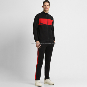 Nardon Apparels Oem coupe-vent coupe-vent ensembles hommes survêtement en polyester personnalisé sweat à capuche et short à fermeture éclair ensemble deux pièces - Product Image 4