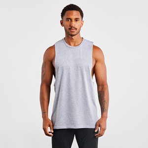 Camiseta sin mangas deportiva para hombre, transpirable, 100% algodón, estilo urbano, para gimnasio y entrenamiento. - Product Image 5