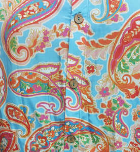 Chemise élégante pour homme en polyester multicolore à imprimé floral, coupe classique avec col chemise et manches courtes pour un style décontracté estival - Product Image 5