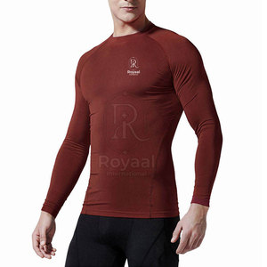 Low Moq Wholesale High Quality Best Selling Rash Guard Workout Wear Online Sale <b>Men</b> Rash Guard - Product Image 3