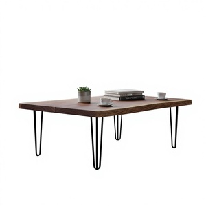 Hairpin Furniture <b>Legs</b> for DIY Desk Coffee Dining <b>Table</b> 20 inch Set of 4 Heavy Duty 3 Rod Metal <b>Table</b> <b>Legs</b> EDPTBL017 - Product Image 1