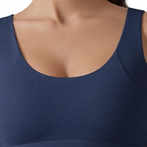 Women's Breathable <b>Longline</b> High Support Sports <b>Bra</b> for Yoga & Fitness OEM Service with Front Logo Wholesale - Product Image 5