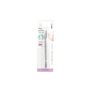 Outil professionnel de suppression de cuticules à double extrémité sud-coréen K beauté en acier inoxydable poussoir à ongles Durable manucure pédicure approvisionnement - Product Image 1