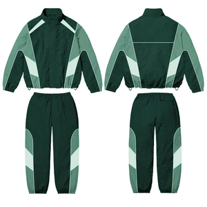High Quality Printed Lightweight Solid Contrast Color Oversized Four-Way Stretch Unisex Windbreaker Streetwear Tracksuits Casual - Product Image 6