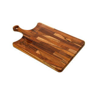 เขียงไม้เนื้อแข็งพร้อมที่จับสำหรับใช้ในครัวหั่นผักผลไม้ - Product Image 1