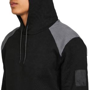 Sweat à capuche imprimé en coton épais avec logo personnalisé pour hommes Sweat à capuche oversize uni de haute qualité pour hommes - Product Image 4