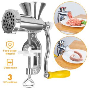 Picadora de Carne Manual de Alta Resistencia, Máquina para Hacer Salchichas y Fideos - Platos y Utensilios de Cocina - Product Image 1