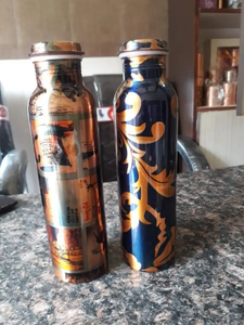 <b>Copper</b> Water <b>Bottle</b> with Glass | Premium <b>Copper</b> <b>Bottle</b> and Glass Set - Product Image 6