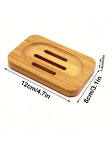 Top Quality Wood Soap tray Bathroom <b>Accessories</b> Custom Logo Excellent Wood Soap Dish Hand Craft Made of Natural Wooden Embedded - Product Image 4