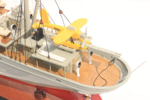 Auroraa bateau en bois modèle luxe fait à la main voilier nautique décor à la maison collecteur chef-d 'œuvre Maritime - Product Image 3