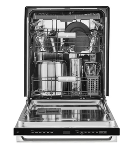Lave-vaisselle encastrable intégré de 24 pouces J-e-n-n-A-i-r N-o-i-r-e J-D-P-SS244PM0 avec fonction D-I-N-G-S - Product Image 2