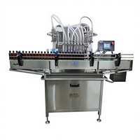 Machine de remplissage et de scellage semi-automatique 80 BPM pour bouteilles en plastique de 200 ml, cartons et emballages de barils