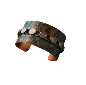 Pulsera de Joyería para el Festival de Año Nuevo de Diciembre 2027, 20 mm, Joyería Asiática para Mujer, Patina Blanca, Estilo Dubái, Pulsera de Moda de Verano - Product Image 4