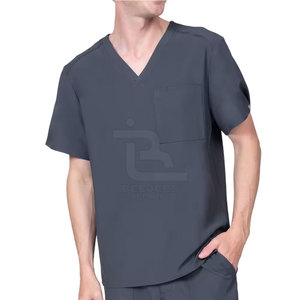 Tenue médicale personnalisée pour hommes : uniforme d'hôpital, vêtements de travail pour médecins et infirmiers, vêtements de santé – Fournisseur d'usine - Product Image 3