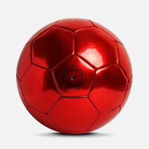 Ballon de football en cuir classique léger et respirant avec chambre à air en caoutchouc, logo personnalisé de haute qualité et design durable - Product Image 4