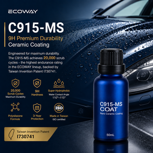 C915-MS 50ml Patented 9H Premium Ceramic Coating with 3 Year Protection, Polysilazane Car <b>Paint</b> Protection Coating for Detailing - Product Image 2