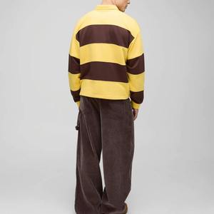 Men's Team Wear Polo Shirts OEM Service Direct Factory Made Adjustable Rate Unique Design <b>Top</b> Manufacturer Men's <b>Rugby</b> Jerseys - Product Image 3