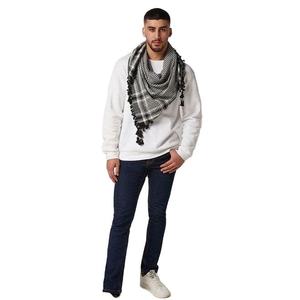 Écharpe Shemagh Keffiyeh pour hommes, foulard arabe palestinien Kufiya, bandana multifonction unisexe personnalisé, couvre-chef d'extérieur - Product Image 4