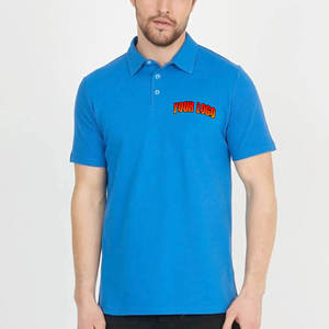 Chemises Polo Homme Personnalisées 100% Coton Piqué avec Logo Appliqué Personnalisé - Product Image 5