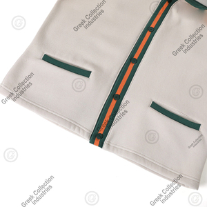 เสื้อคาร์ดิแกนมหาวิทยาลัย FAMU แบบสั่งทำพิเศษ ผ้าฝ้ายฟลีซ 100% เสื้อสเวตเตอร์ผู้หญิง ปักโลโก้ เสื้อกันหนาวสำหรับฤดูหนาว สมาคมนักศึกษากรีก - Product Image 3