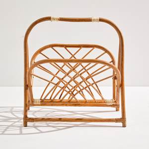 Venta al por mayor tejido revistero Mesa folleto archivo ratán soporte para oficina lugar de trabajo Decoración - Product Image 5