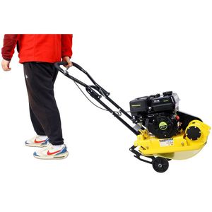 7.0HP MAX Gas Plate Compactor 5500VPM 20 X 14 Inch Built-in Wheel EPA Compliant High Vibration Compaction Force - Product Image 3