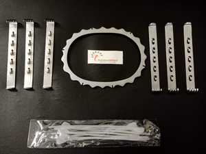 Retractor de Anillo Turner Warwick con 6 Cuchillas para Uretroplastia, Retractor Urológico - Product Image 1