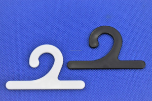<b>Plastic</b> Small <b>Hook</b> Hanger Retail Display Zigzag <b>Hook</b> White Black H49 for Supermarket for Hanging Apparel Clothing <b>Plastic</b> <b>Hook</b> - Product Image 3
