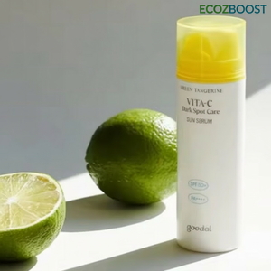 Suero Protector Solar Green Tangerine Vita-C para Manchas Oscuras 50ml SPF50+ - Cosmético Coreano al por Mayor - Product Image 3