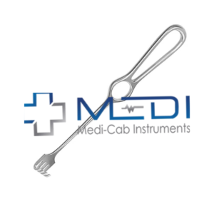 เครื่องมือผ่าตัดแบบแหวนหลายง่ามยี่ห้อ Volkmann Rake Retractor พร้อมด้ามจับ  โดย medicab surgical instruments - Product Image 3