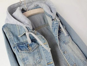 Bright Yellow Women <b>Denim</b> Jacket Casual Outwear Crop <b>Coat</b> High Quality Polyester Breathable Autumn OEM Supplier - Product Image 6