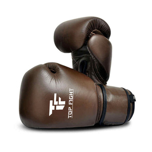 ถุงมือชกมวยหนัง PU ดีไซน์ทันสมัย ถุงมือชกมวยไทย คิกบ็อกซิ่ง สำหรับฝึกซ้อม MMA หนังวัวแท้ รับสกรีนโลโก้ - Product Image 2