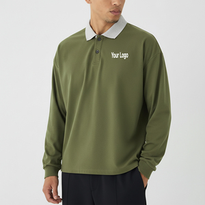 Polo pour homme de haute qualité, design et tissu multicolores, fabrication OEM personnalisée, prix de gros, polo de golf avec un look élégant - Product Image 1