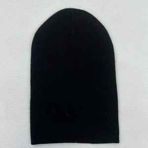 Bonnet unisexe en acrylique, couleur unie, tricot côtelé, respirant et imperméable, style Y2K, broderie, chaud pour l'hiver, décontracté, adulte, 56-58CM - Product Image 2