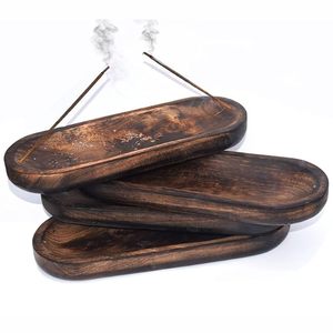 Handcrafted Wooden Ash Catcher Wholesale Price Handmade Incense Holder Tray for <b>Home</b> <b>Temple</b> Ash Collection Use - Product Image 6