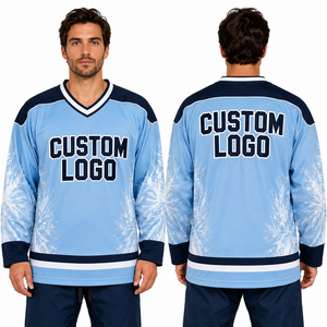 Jersey de Hockey sobre Hielo al por Mayor, Uniforme Personalizado para Práctica, Juego, Torneo, Entrenamiento, Clásico, Vintage, Retro, Moderno, Juvenil - Product Image 4