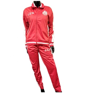 Ensemble de survêtements Delta vintage pour hommes, en polaire respirante tricotée, vêtements d'hiver pour sororité, sweats à capuche, style décontracté pour l'université - Product Image 1