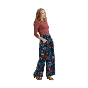 Pantalons imprimés tendance pour femmes avec un design décontracté à jambe droite - Product Image 4