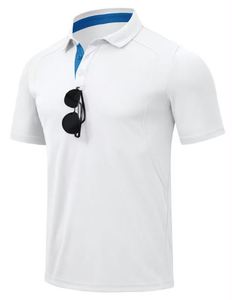 Camiseta de Golf de Manga Corta para Hombre, 2026, de Alta Calidad, con Logotipo Personalizado, Tejido Jersey Sólido de Poliéster/Algodón, Transpirable, Corte Ajustado - Product Image 4