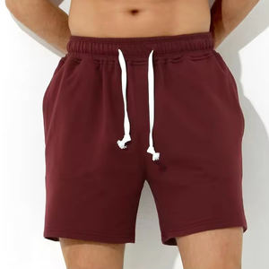 Pantalones cortos deportivos transpirables para hombre, ligeros, de secado rápido, con tela que absorbe la humedad, cintura elástica, para entrenamiento y gimnasio. - Product Image 1