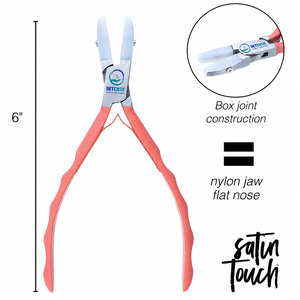 Professional Chain Nose Jewelry Pliers Precision <b>Needle</b> Nose <b>Beading</b> Pliers Stainless Steel Jewelry Making Tool OEM Custom Logo - Product Image 2