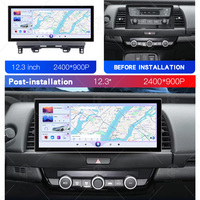 Nouveau lecteur DVD de voiture Android 12,3 pouces, lecteur audio Octa Core, DSP, Carplay, navigation GPS, autoradio pour Honda Fit 2021-2022