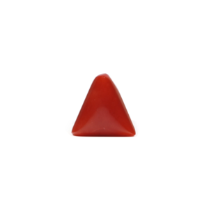 Natural Red Coral Loose Gemstone 7.8 Carat Oval Cut for Fine Jewelry - Product Image 2