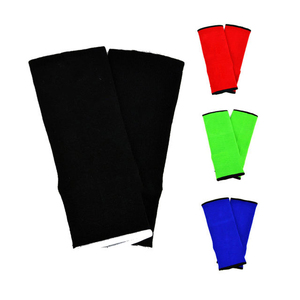 Protège-cheville élastique couleur unie personnalisé pour Muay Thai, Kickboxing, MMA – Manchon de compression sportif pour la protection du pied - Product Image 1