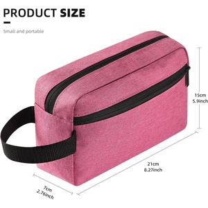 Borsa da Toilette Sospesa Rosy per Cosmetici, Accessori da Viaggio per Donne e Uomini - Product Image 1