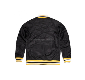 เสื้อแจ็กเก็ตผ้าซาตินปักอักษรสำหรับผู้ชายแจ็คเก็ตผ้าซาตินมหาวิทยาลัยสำหรับใส่ไปเรียนสตรีท - Product Image 6